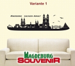 WandTattoo Magdeburg Premium detailreich