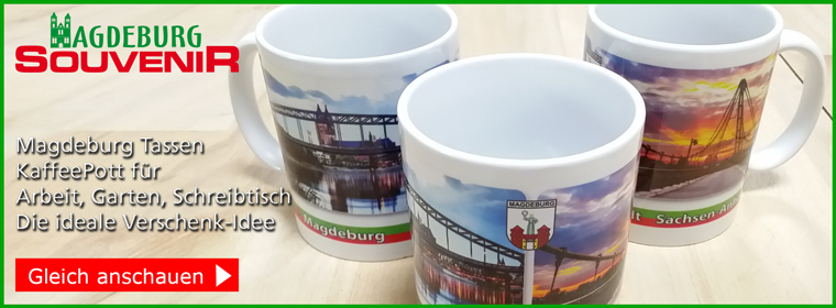 Magdeburg Tassen Kaffeepott mit Dom
